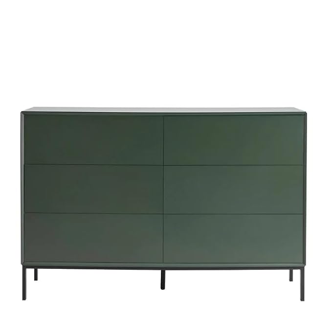HDHMR Premium Solid Wood Chest of 6 Drawers