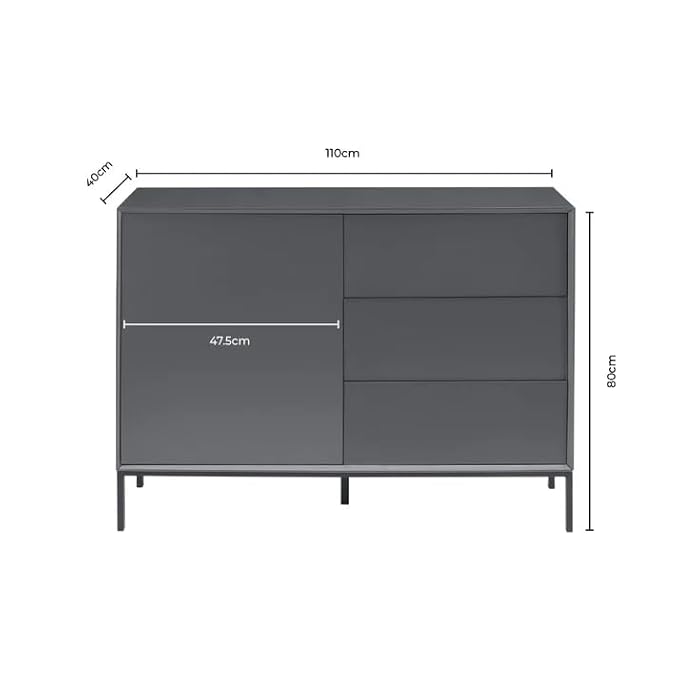 Furnitell Wooden Sideboard