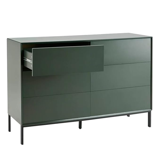 HDHMR Premium Solid Wood Chest of 6 Drawers