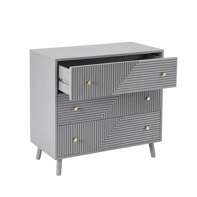 Wooden Chest of 3 Drawers