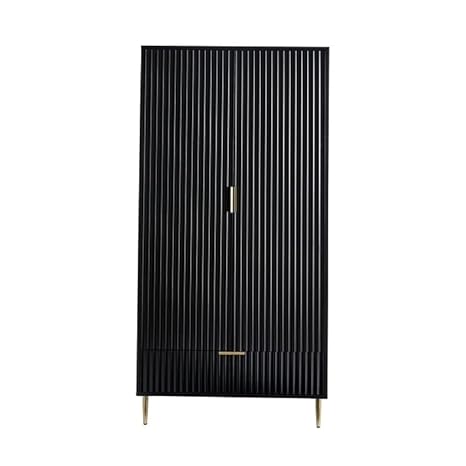 Furnitell Wooden 2 Door Wardrobe for Bedroom Furnitell