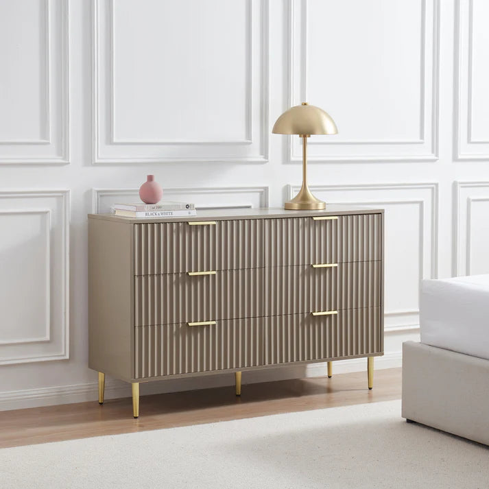 Furnitell 6 Drawer Chest furnitell