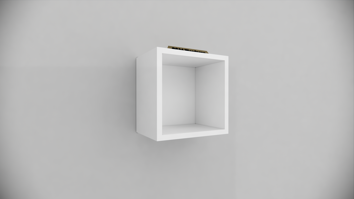 Wall-Mounted Cube Shelf by Furnitell