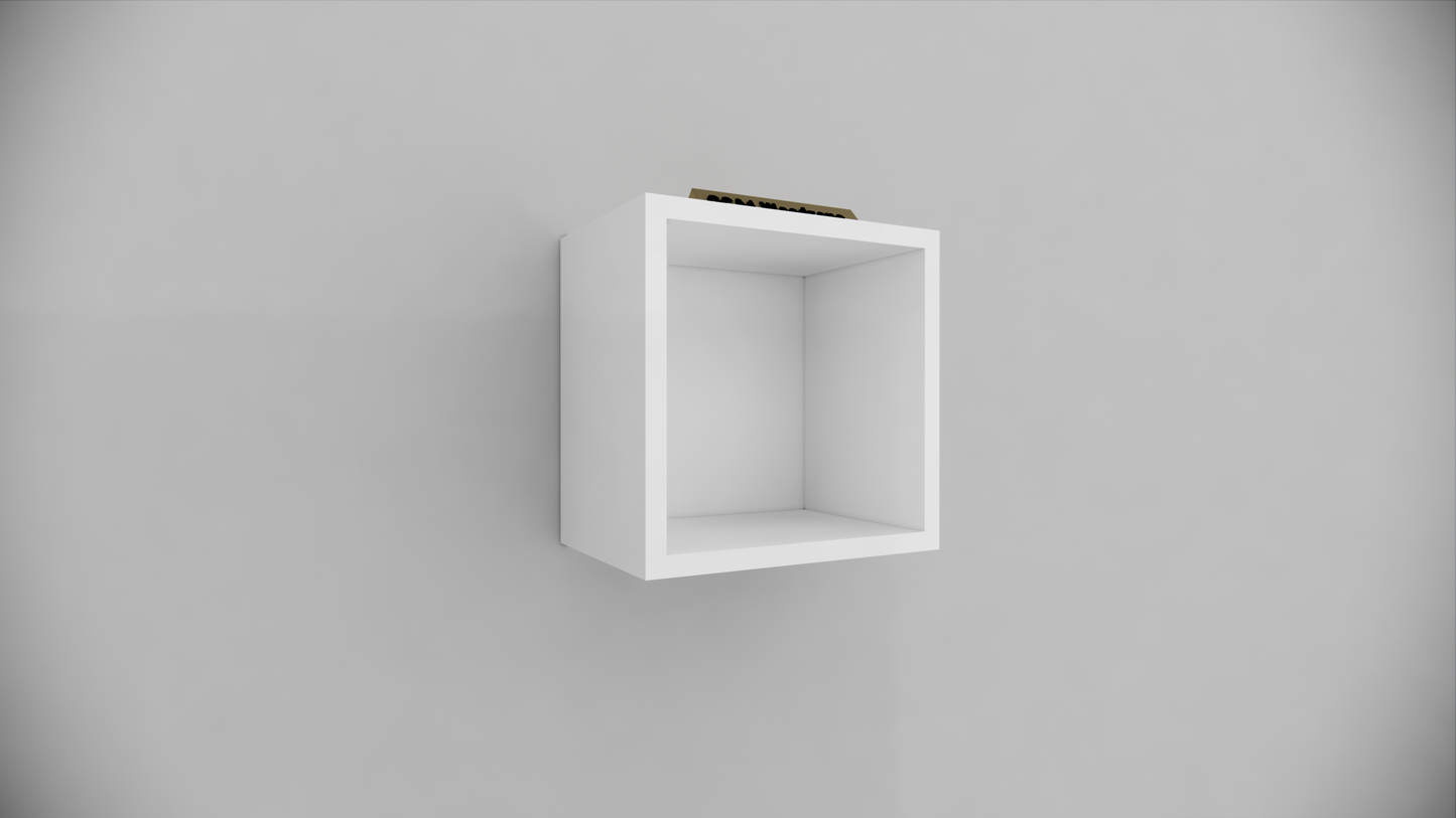 Wall-Mounted Cube Shelf by Furnitell