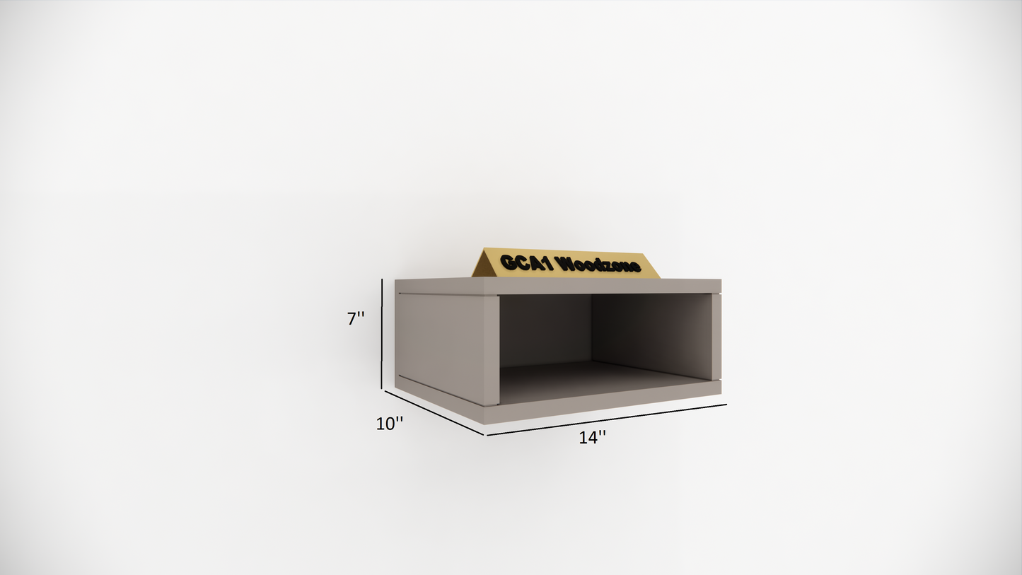 FURNITELL Bed Side Table