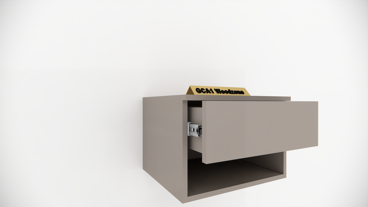 FURNITELL Bed Side Table