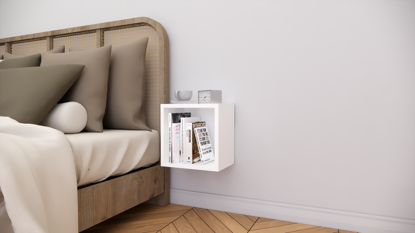 FURNITELL Bed Side Table