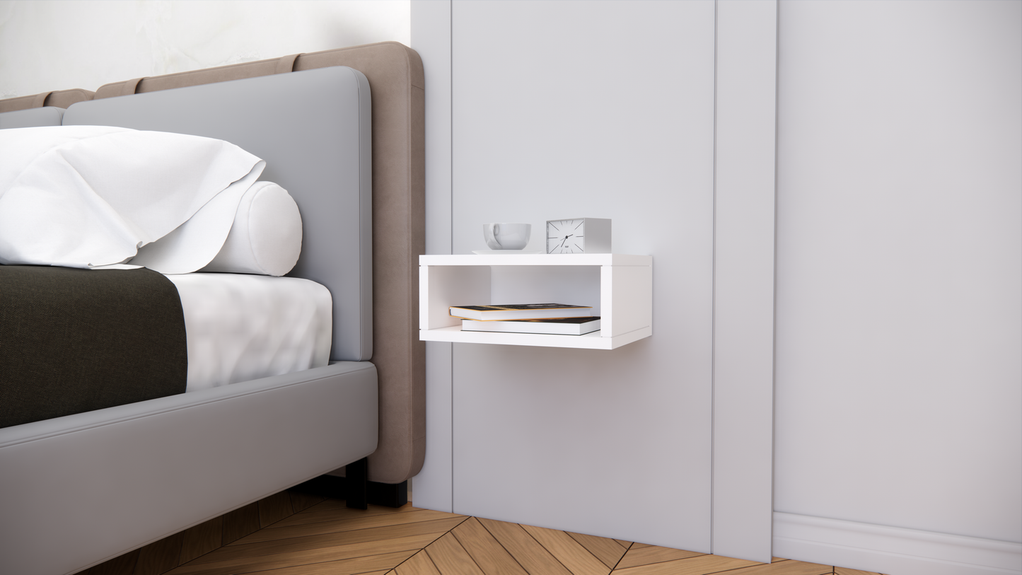 FURNITELL Bed Side Table