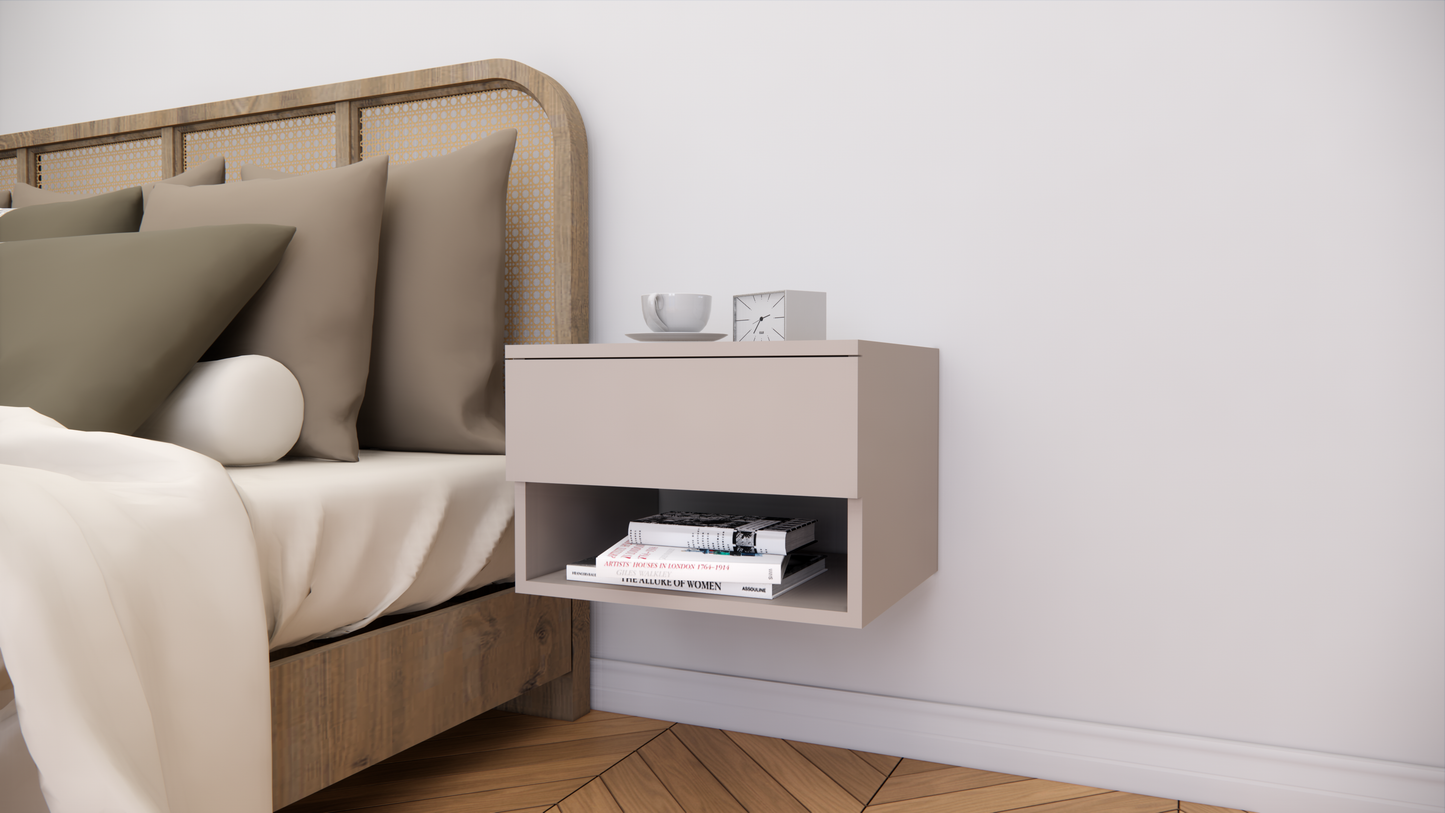 FURNITELL Bed Side Table