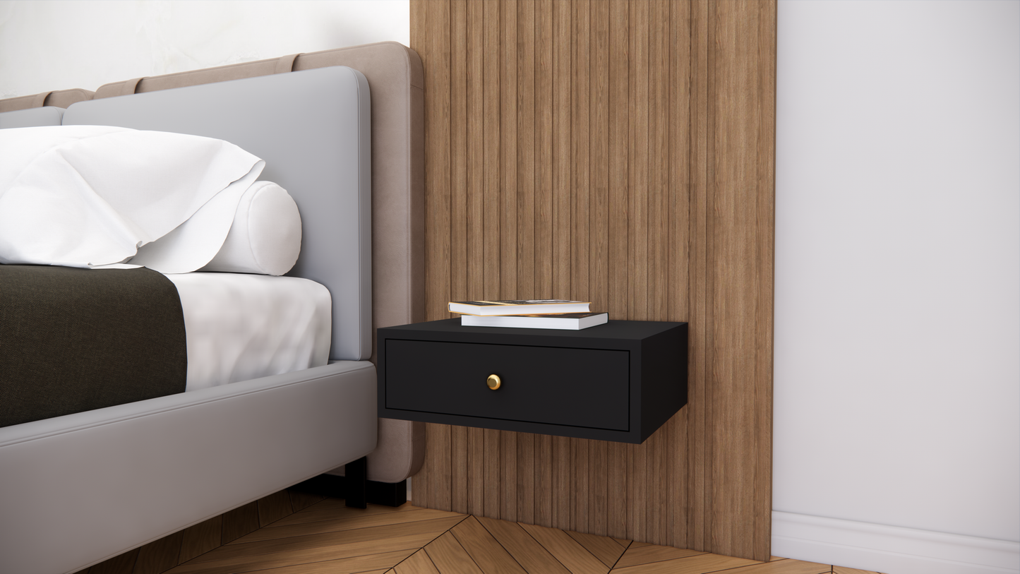 FURNITELL Bed Side Table