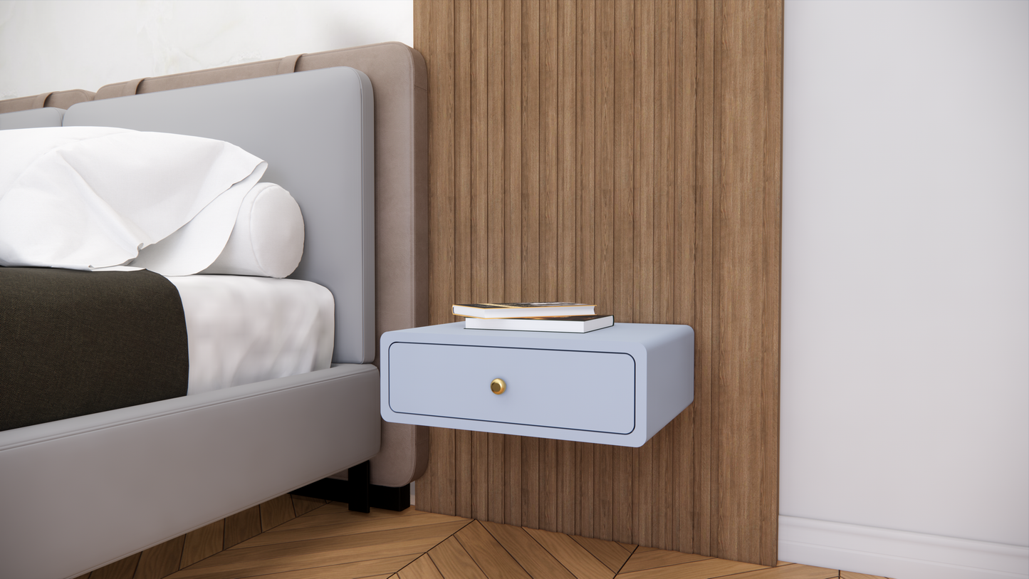 FURNITELL Bed Side Table