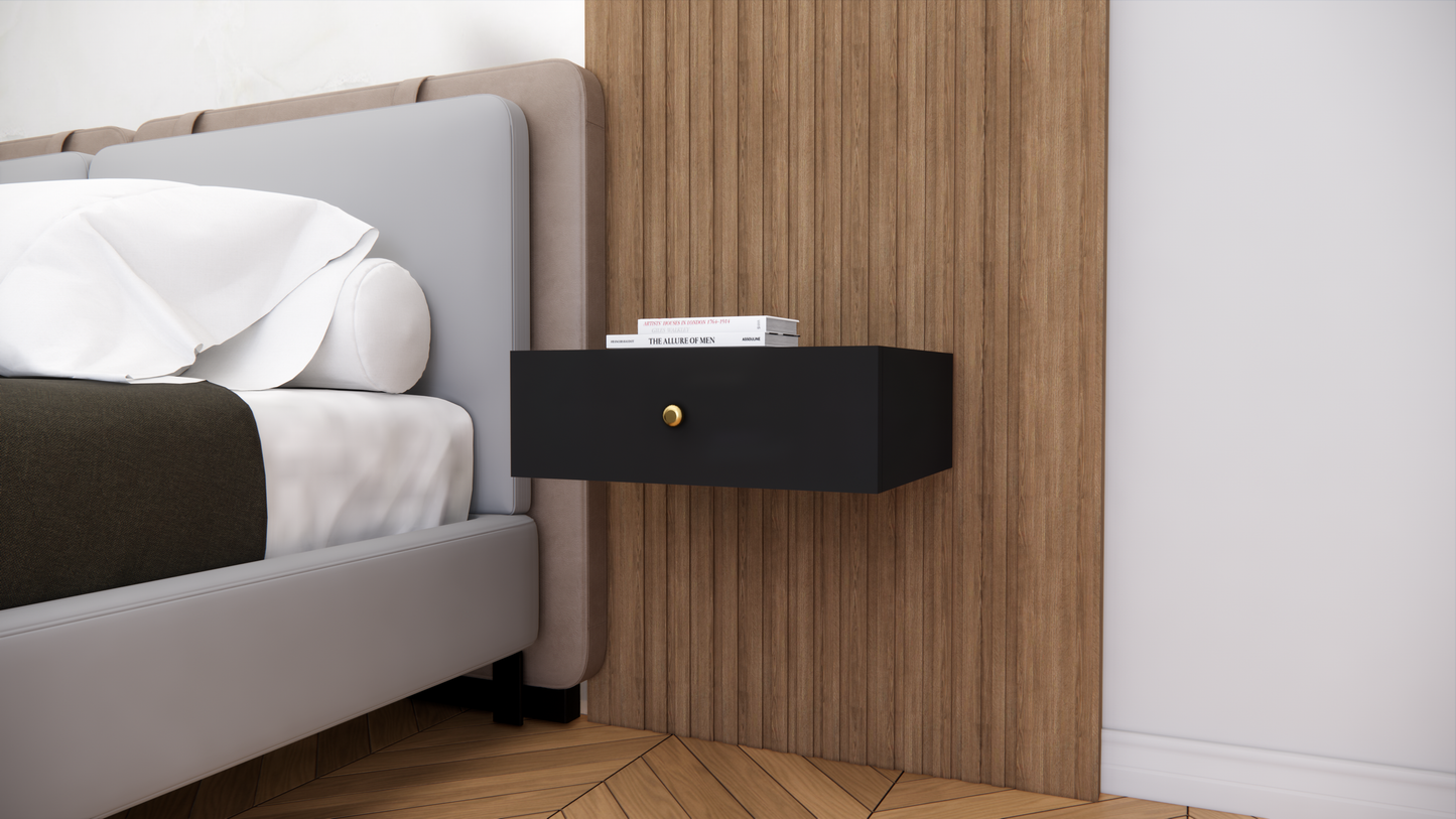 FURNITELL Bed Side Table