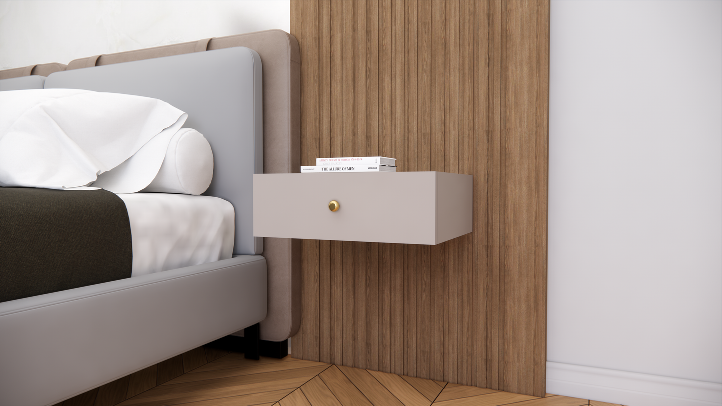 FURNITELL Bed Side Table