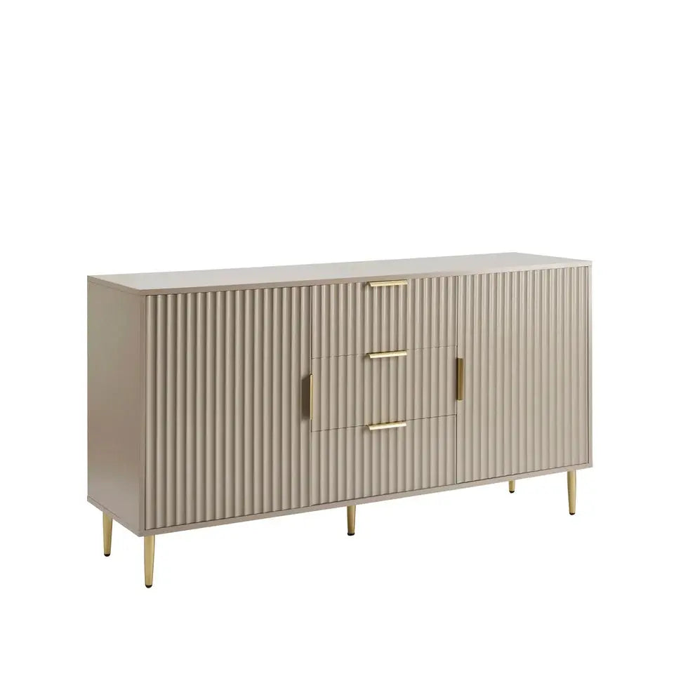 Furnitell Sideboard with Drawers - Taupe furnitell