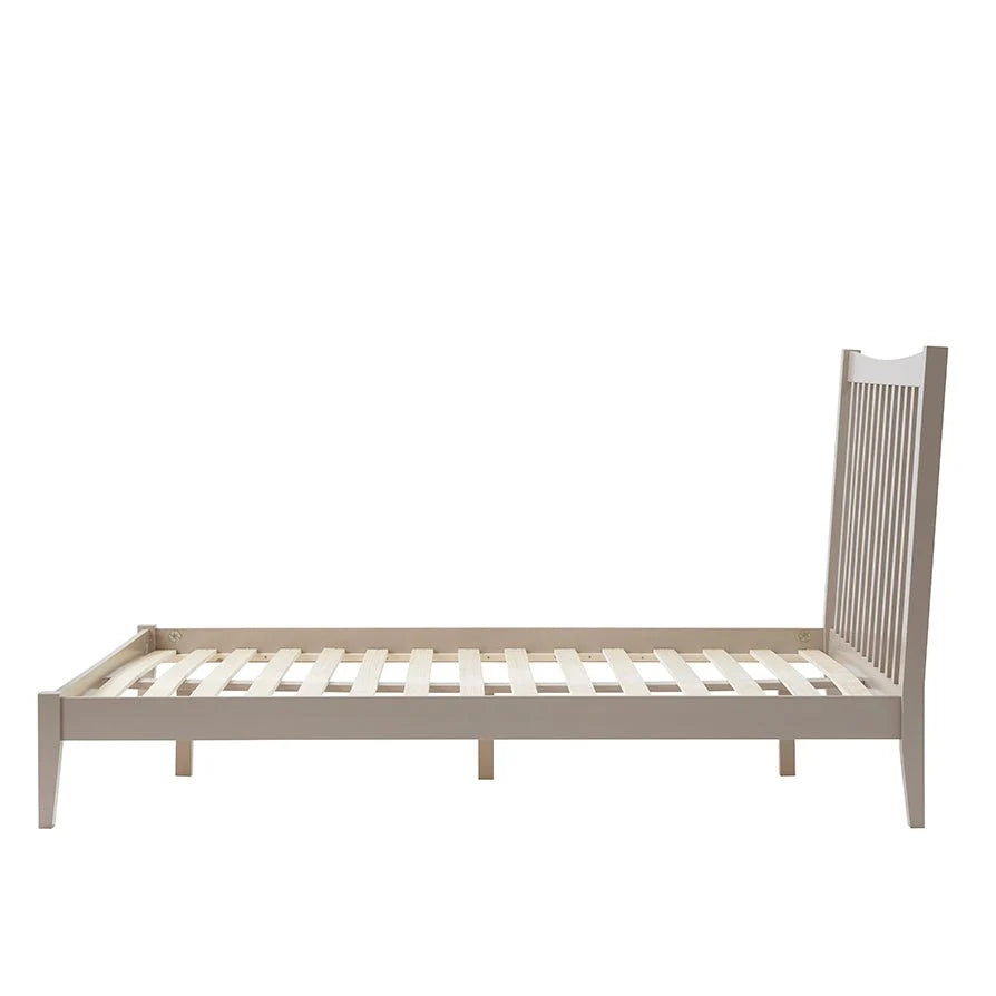 Cream Wooden Bedside Furnitell
