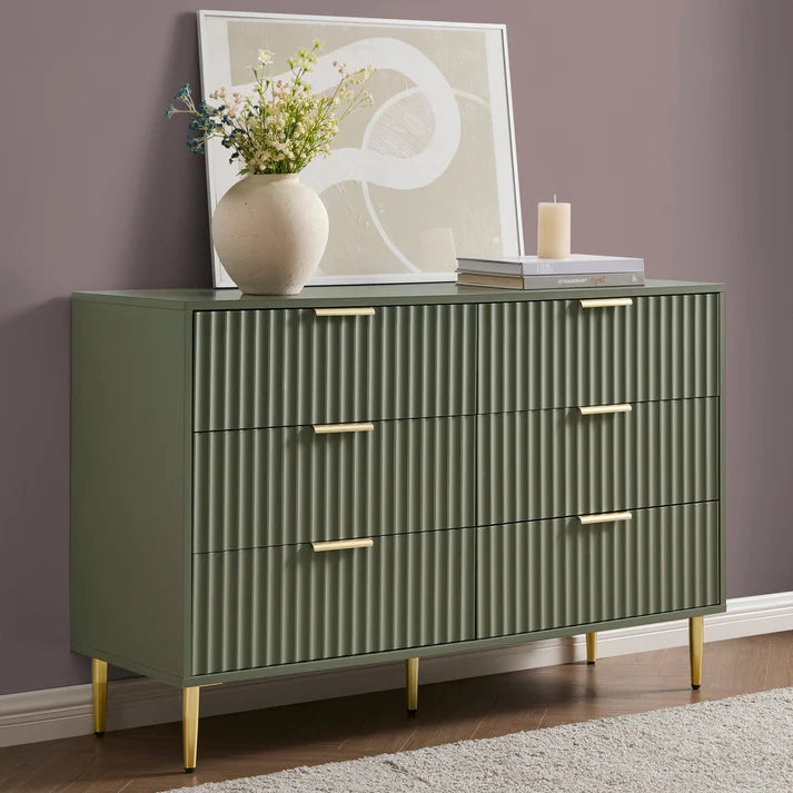 Furnitell 6 Drawer Chest furnitell