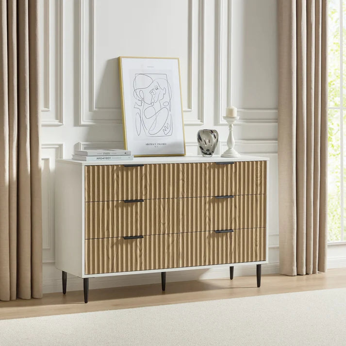 Furnitell 6 Drawer Chest furnitell