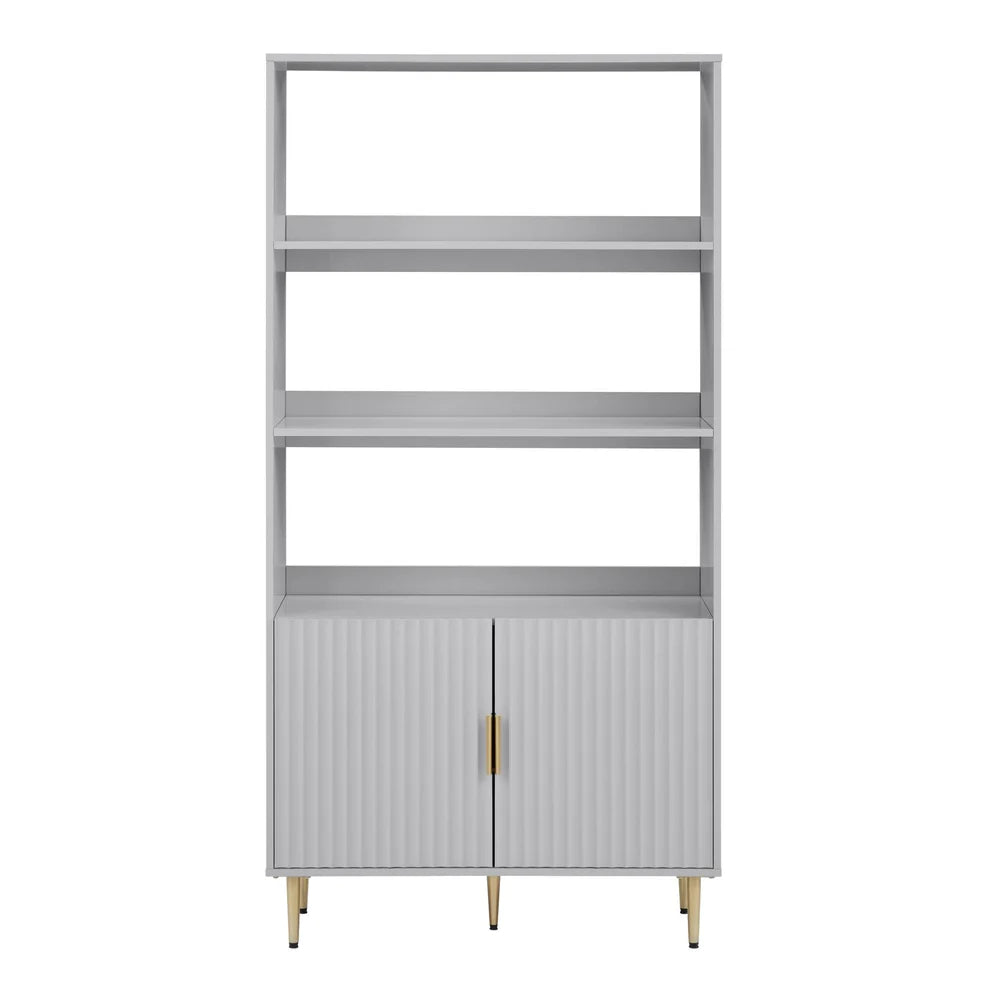 FURNITELL Shelving Unit - Grey