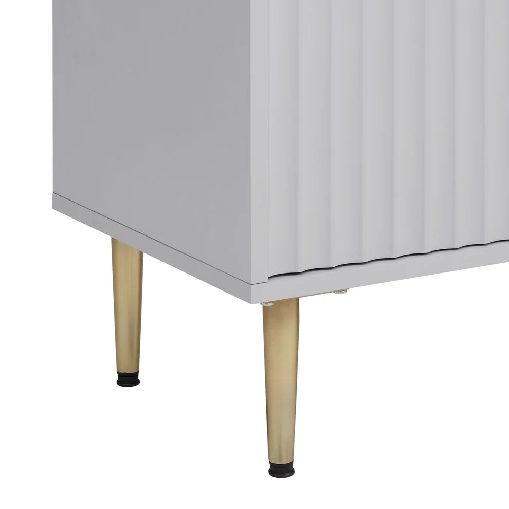 FURNITELL Shelving Unit - Grey