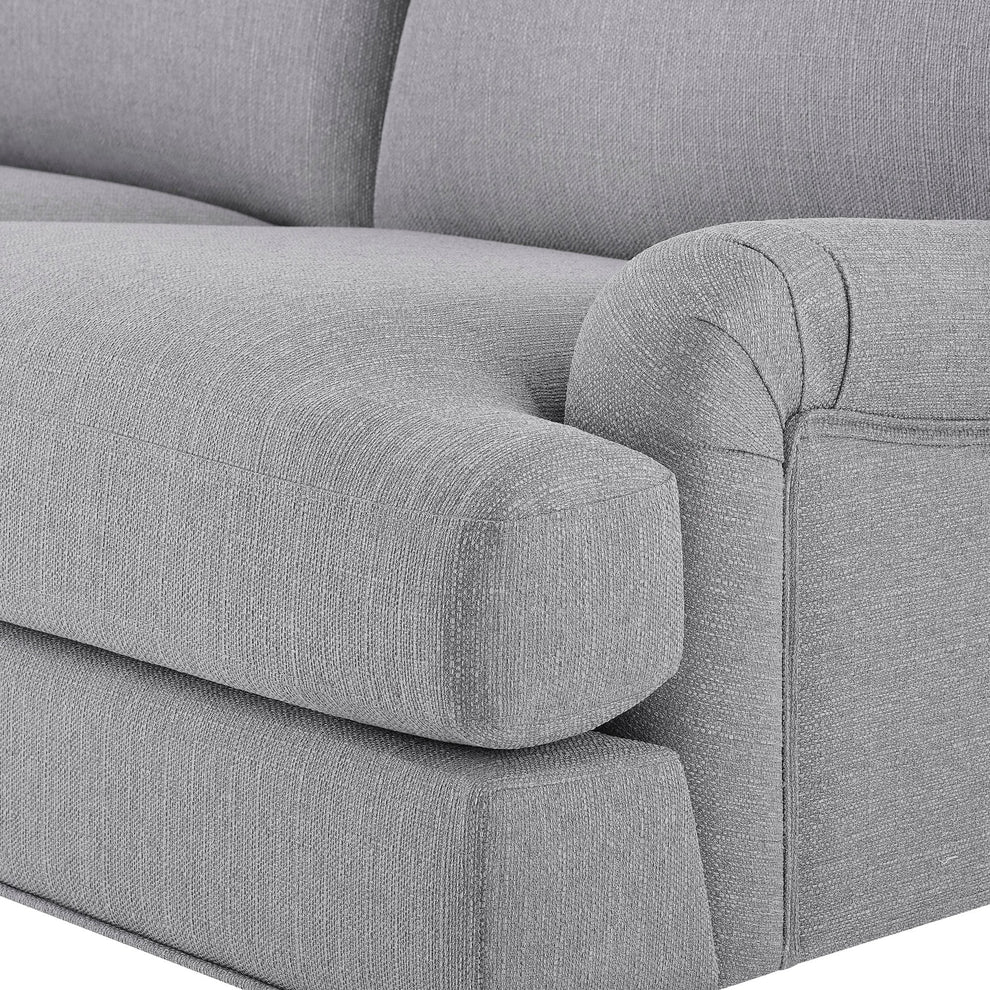 FURNITELL 2 Seater Sofa - Mid Grey