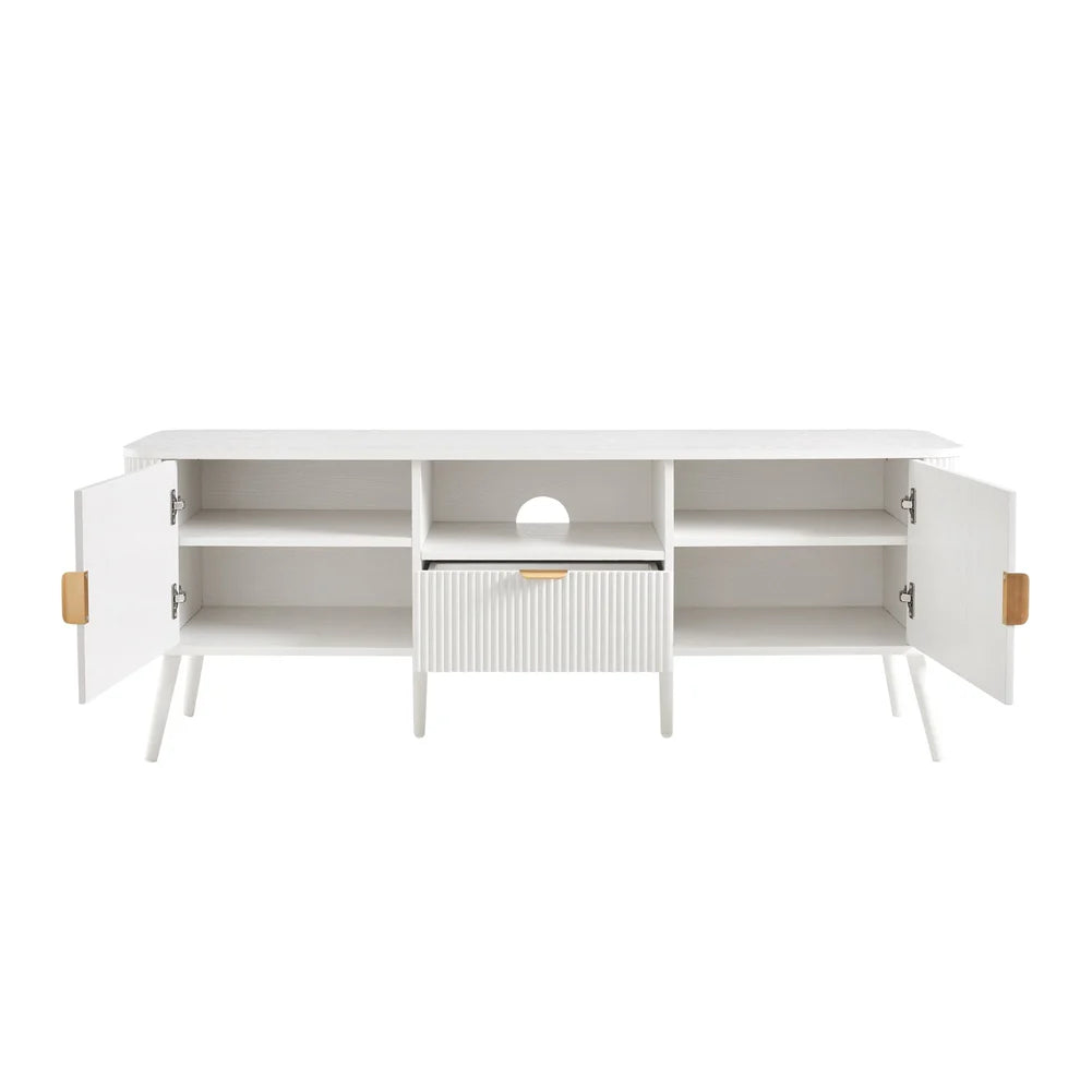 FURNITELL 60'' TV Unit - Warm White