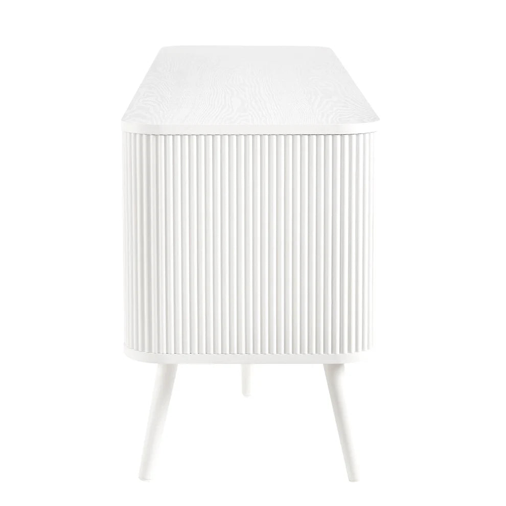 FURNITELL 60'' TV Unit - Warm White Furnitell