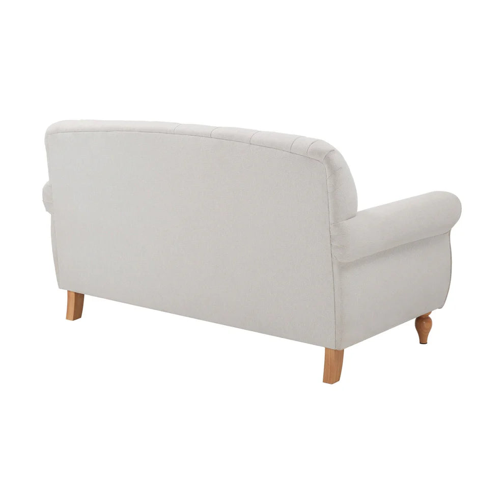 FURNITELL 2 Seater Sofa - Natural Stripe
