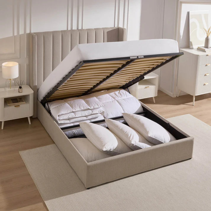 Furnitell Ottoman Storage Bed