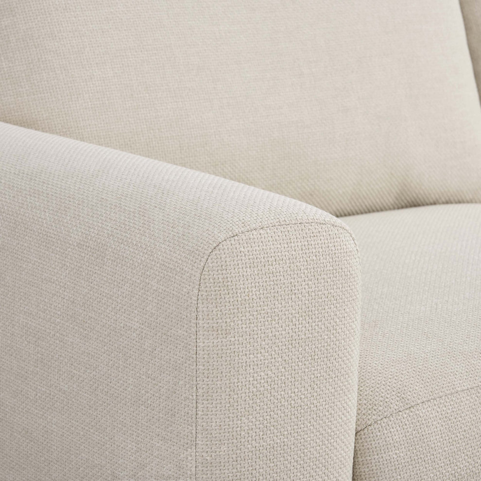 Beige 3 Seater Sofa | Modern Fabric Sofa Furnitell