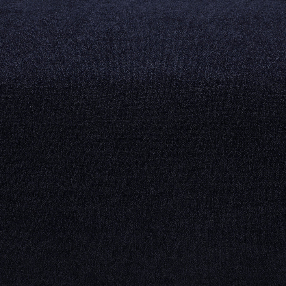 Navy Blue Chenille 3 Seater Sofa | Onija Furnitell