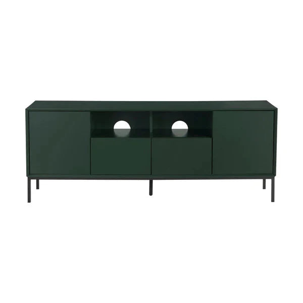 FURNITELL 140cm TV Unit - Charcoal | 5 Years Warranty Furnitell