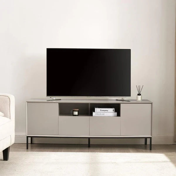 Furnitell 140cm TV Unit - Taupe Furnitell
