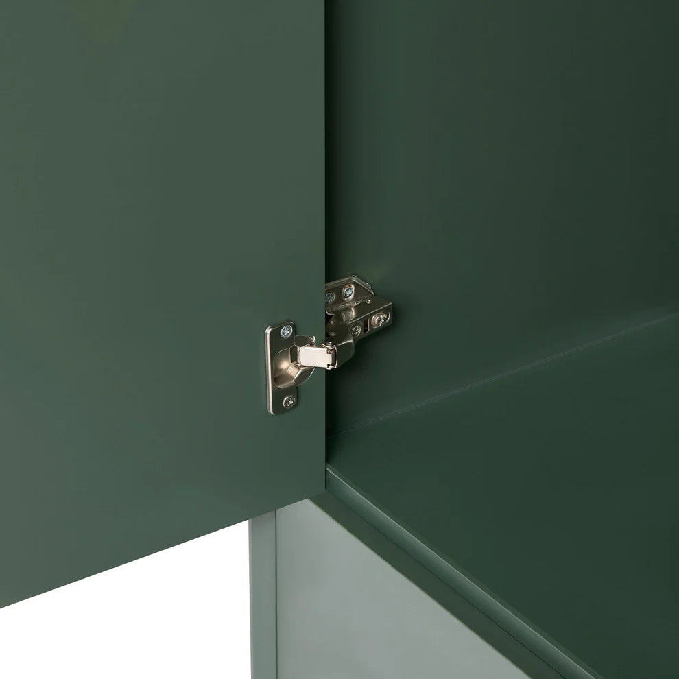 FURNITELL 2 Door Wardrobe - Forest Green Furnitell