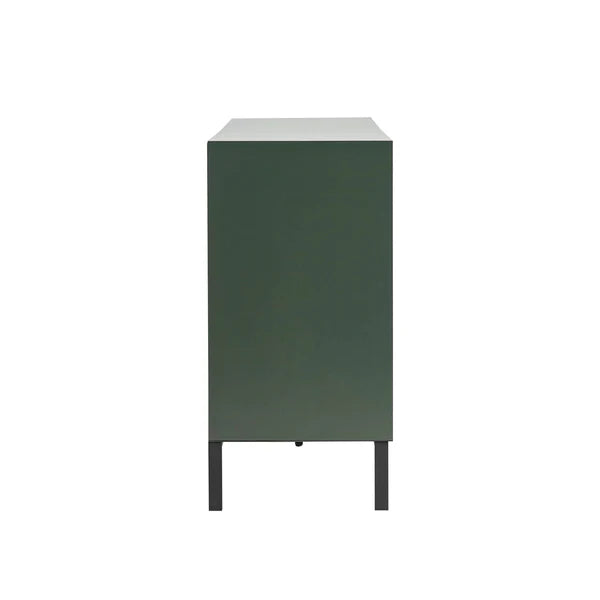 Furnitell 6 Drawer Chest - Forest Green Furnitell