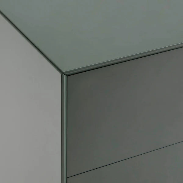 Furnitell 6 Drawer Chest - Forest Green Furnitell