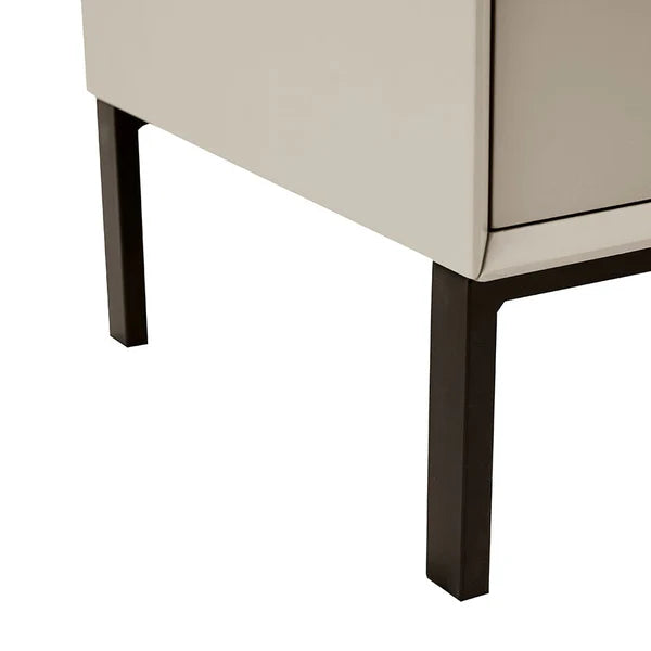 Furnitell 6 Drawer Chest - Taupe Furnitell