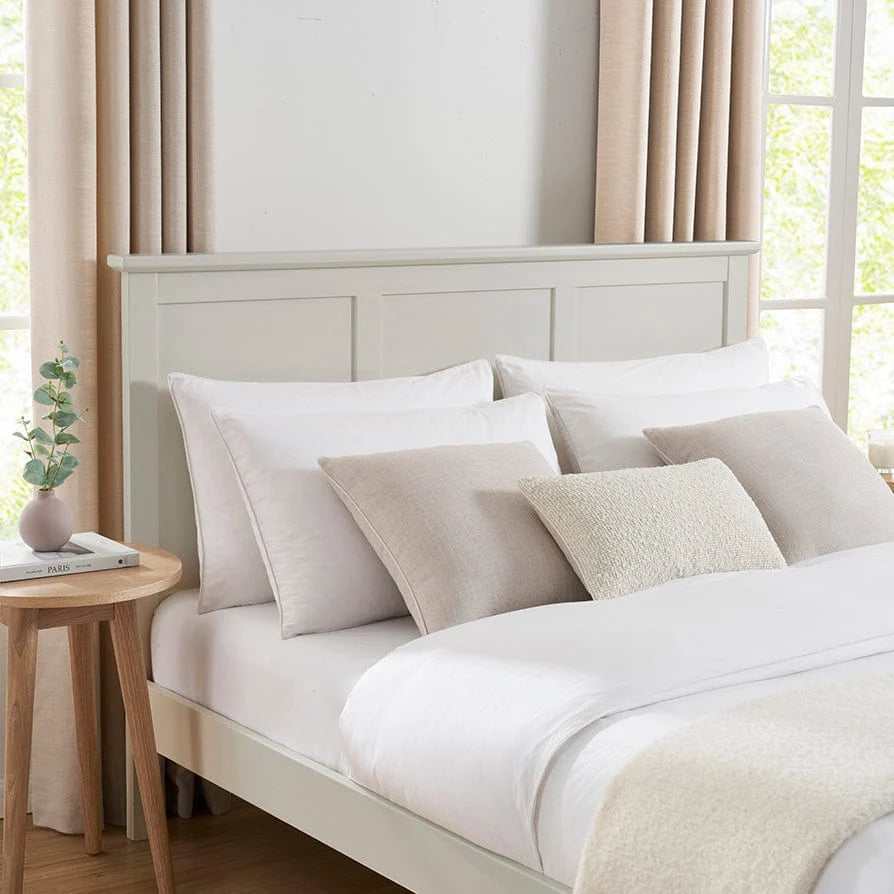 Stone Wooden Bed Frame | Furnitell Furnitell