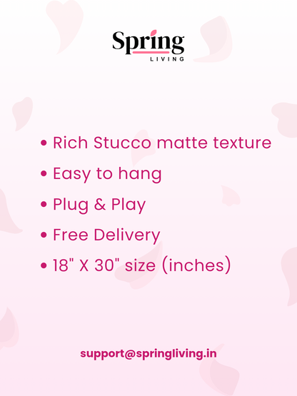 Modern LED Wall Mounted Flower Vase Light – U‑Shape Textured Panel Furnitell