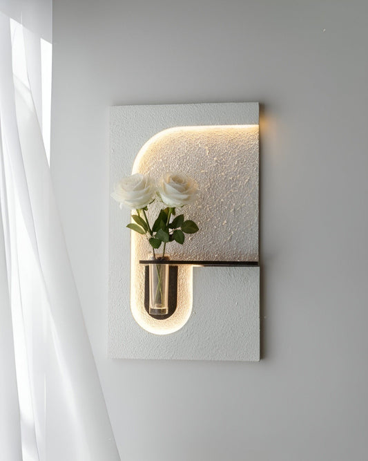 Modern LED Wall Mounted U‑Shape Wall Lamp – Decorative Accent Light Furnitell