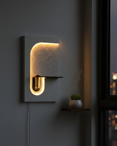Modern LED Wall Mounted U‑Shape Wall Lamp – Decorative Accent Light Furnitell