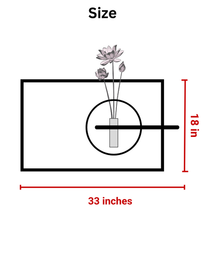 Modern LED Wall Mounted Flower Vase Light – Minimal Round Wall Lamp furnitell