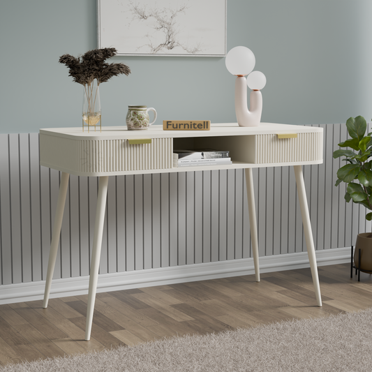 Furnitell Modern Console Table with Drawers | 5 Year Warranty
