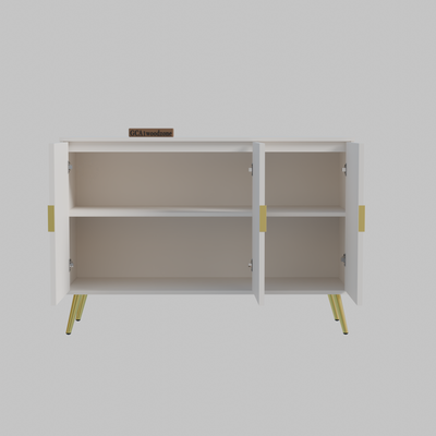 FURNITELL SIDEBOARD 3 DOOR -WHITE Furnitell