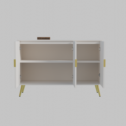 FURNITELL SIDEBOARD 3 DOOR -WHITE Furnitell