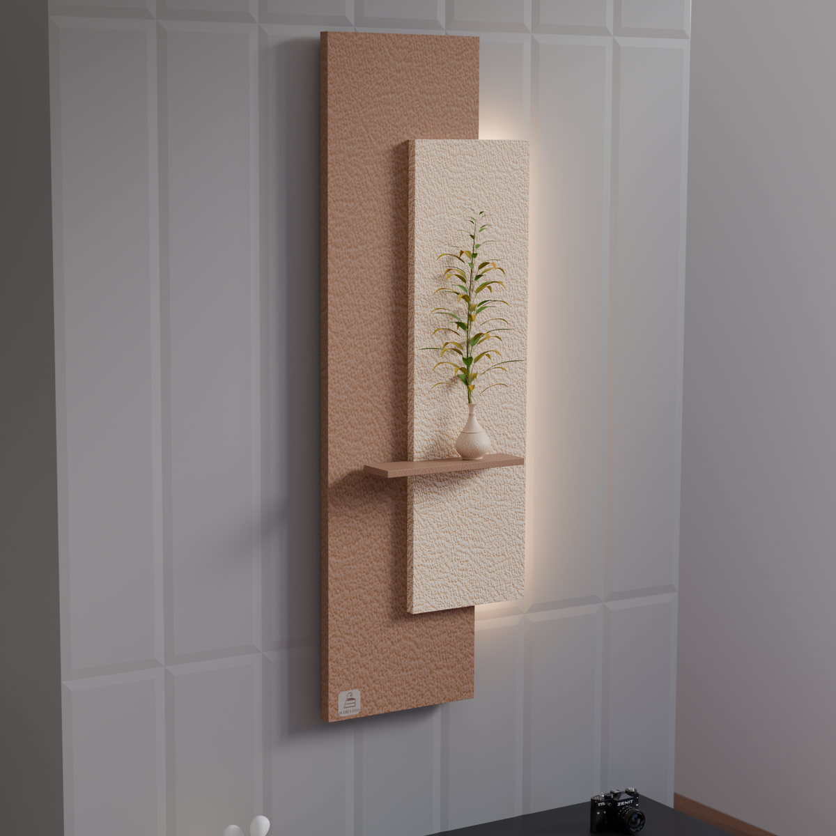 Furnitell: The Luminous Sculpted Collection