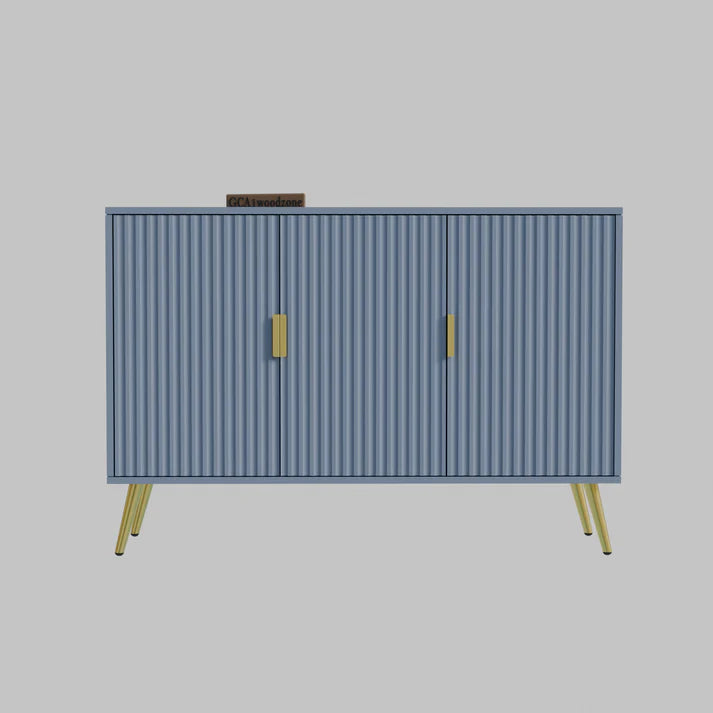 FURNITELL SIDEBOARD 3 DOOR WHITE - 5 Years Warranty Furnitell