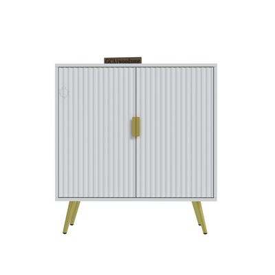 FURNITELL 2 DOOR SIDEBOARD -WHITE Furnitell