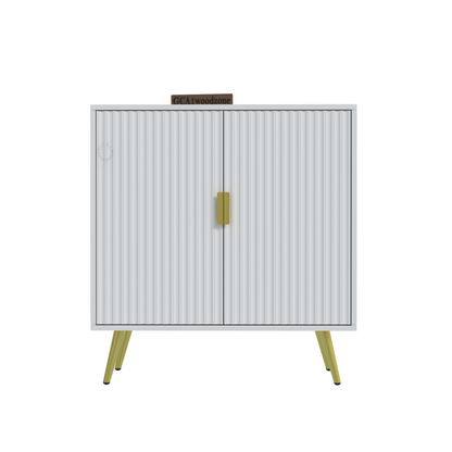 FURNITELL 2 DOOR SIDEBOARD -WHITE Furnitell