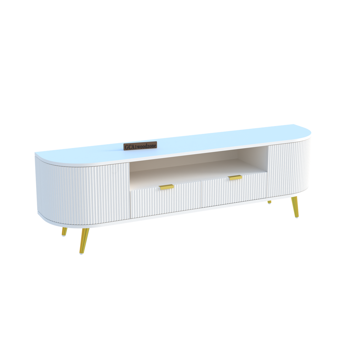 Modern TV Unit with Storage for Living Room - 5 Year Warranty