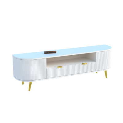 Modern TV Unit with Storage for Living Room - 5 Year Warranty